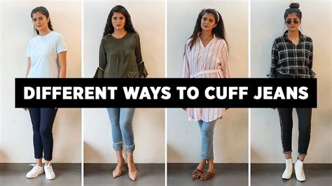 different ways to cuff jeans
